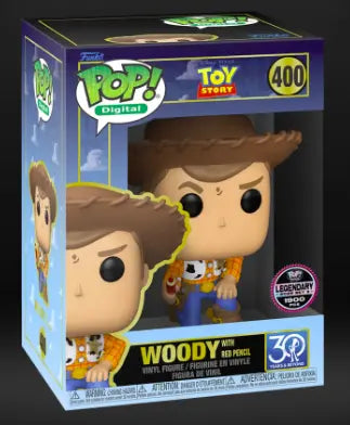 Woody with red pencil (Toy Story) Pop Collector's Haven